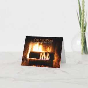 japanisches inspirierendes Sprichwort "Kindness" Dankeskarte