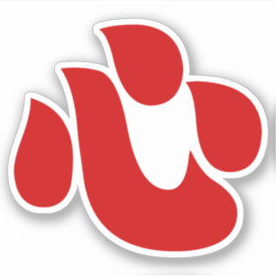 Japanisches Kanji Herzkraut 【Shin/Kokoro】 心 Aufkleber