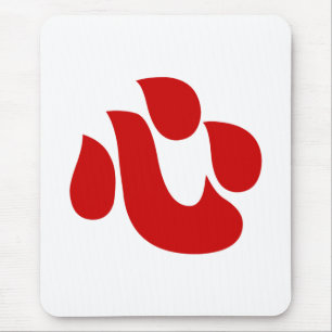 Japanisches Kanji Herzkraut 【Shin/Kokoro】 心 Mousepad
