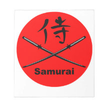 Japanisches Katana und Samurai Kanji