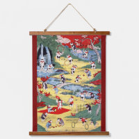Japanisches Katzen Land, Utagawa Kunitoshi
