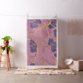 Japanisches Kintsugi Muster. Stoff