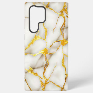 Japanisches Kintsugi Weißgold Samsung Galaxy Hülle