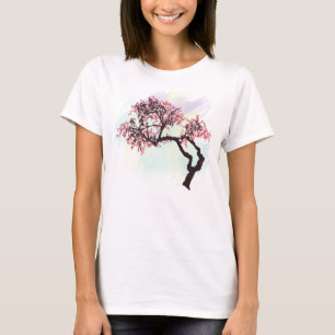 Japanisches Kirschbaum-Blüten-T-Shirt T-Shirt