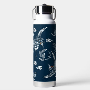 Japanisches Kranichpaar Trinkflasche