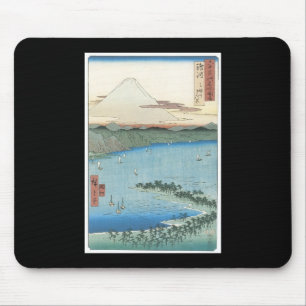 Japanisches Kunst des Fujisans mousepad