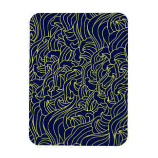 Japanisches Kunstmuster Magnet