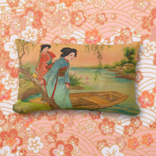 Japanisches Lakeside Lumbar Kissen