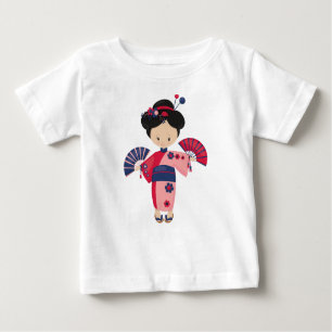 Japanisches Mädchen, Japan, Niedliches Mädchen, Pi Baby T-shirt