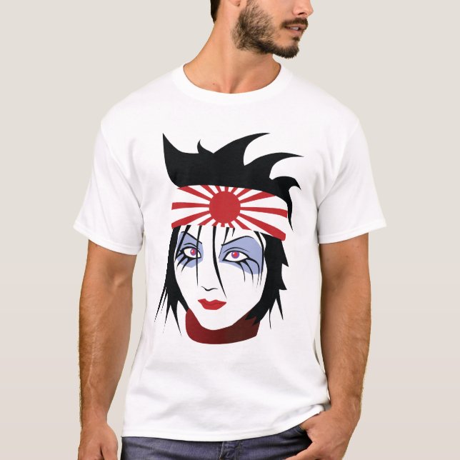 Japanisches Mädchen T-Shirt (Vorderseite)
