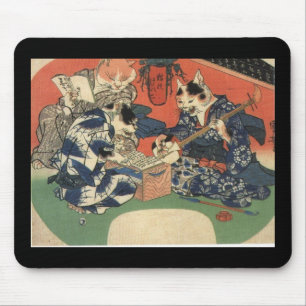 Japanisches malendes C. 1800's Mousepad