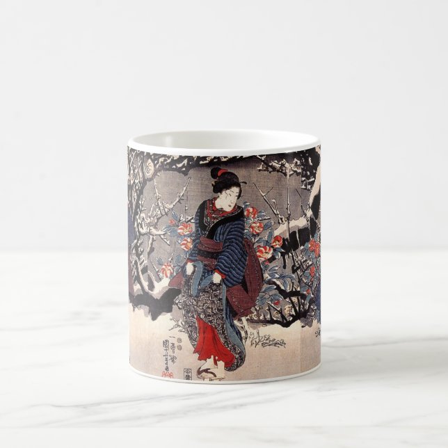 Japanisches malendes C. 1800's Tasse (Mittel)