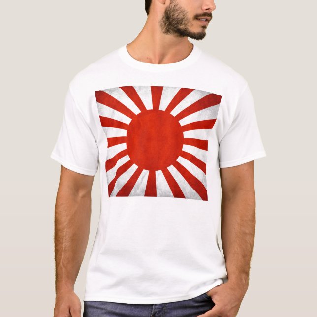 Japanisches Marineflaggen-Shirt T-Shirt (Vorderseite)