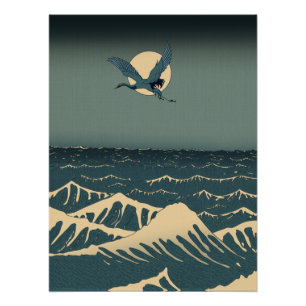 Japanisches Meer Poster