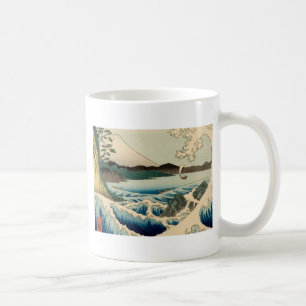 Japanisches Meer von Satta Hiroshige Kunst Kaffeetasse