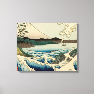 Japanisches Meer von Satta Hiroshige Kunst Leinwanddruck