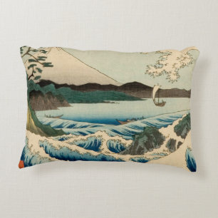 Japanisches Meer von Satta Hiroshige Kunst Zierkissen
