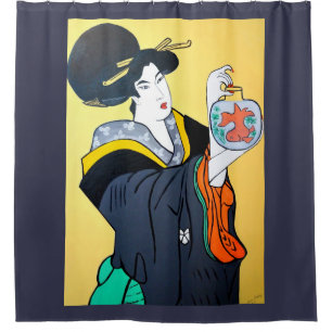 JAPANISCHES MING KLO DUSCHVORHANG