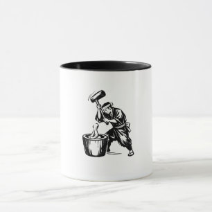 Japanisches Mochi-Stampfen Tasse