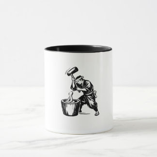 Japanisches Mochi-Stampfen Tasse