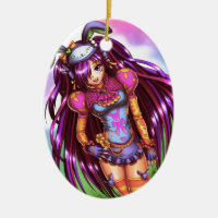 Japanisches Modeanime-Mädchen