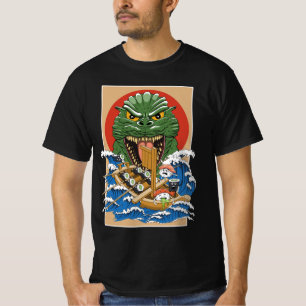 Japanisches Monster Sushi Lover T-Shirt