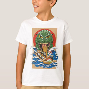 Japanisches Monster Sushi Lover T-Shirt