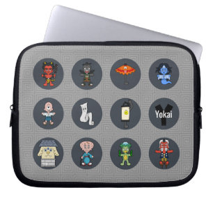 Japanisches Monster Yokai Spirit Laptopschutzhülle
