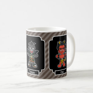 Japanisches Monstertrio: Yurei, Tengu und Oni Yoka Kaffeetasse