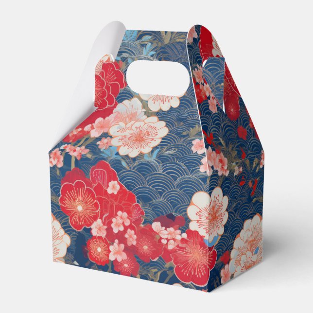 japanisches Muster-Gastgeschenk Geschenkschachtel (Vorderseite)