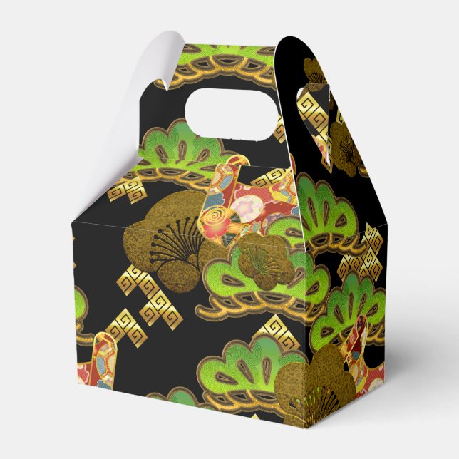 japanisches Muster-Gastgeschenk Geschenkschachtel (Vorderseite)