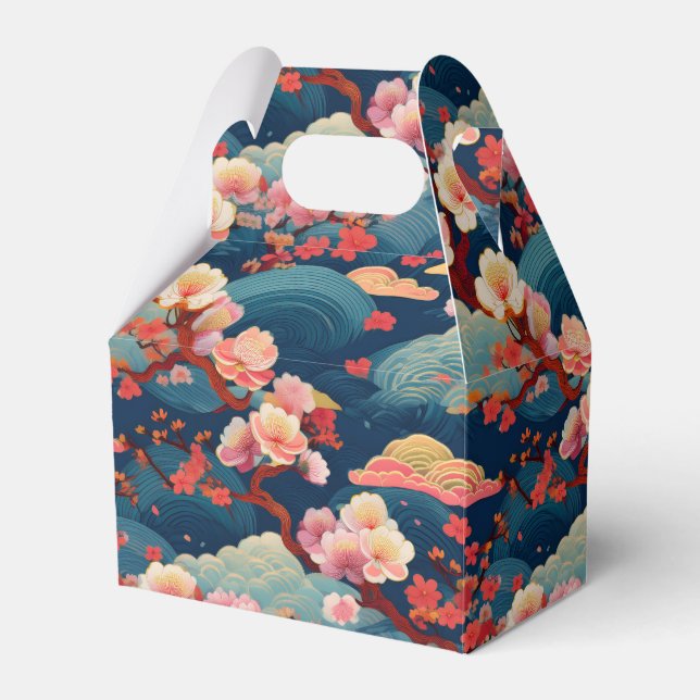 japanisches Muster-Gastgeschenk Geschenkschachtel (Vorderseite)