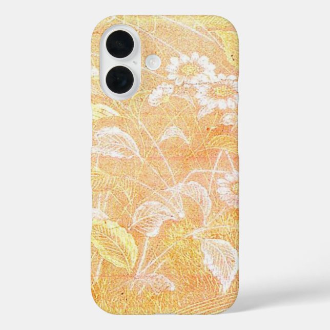 Japanisches Muster iPhone 16 Fall - Blumenmuster Case-Mate iPhone Hülle (Rückseite)