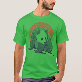 Japanisches Muster Tattooed Panda von Tobe Fonseca T-Shirt