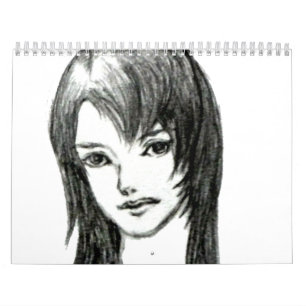 Japanisches niedliches Mädchen MANGA Kalender