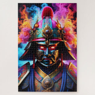 Japanisches Samurai-Jigsaw-Puzzle Puzzle