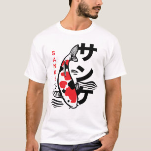 Japanisches Sanke-Karpfen-T-Shirt T-Shirt