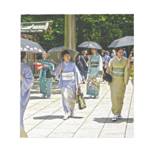 Japanisches Schwertfestival Notizblock