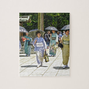 Japanisches Schwertfestival Puzzle