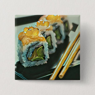 japanisches Sushi Button