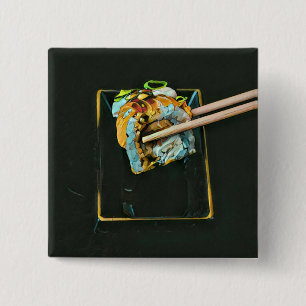 Japanisches Sushi-Lieblingsgeschenk Button