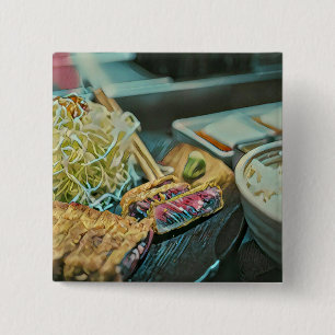 Japanisches Sushi-Lieblingsgeschenk Button
