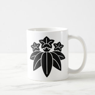 Japanisches Symbol des Familienwappen-KAMON Tasse