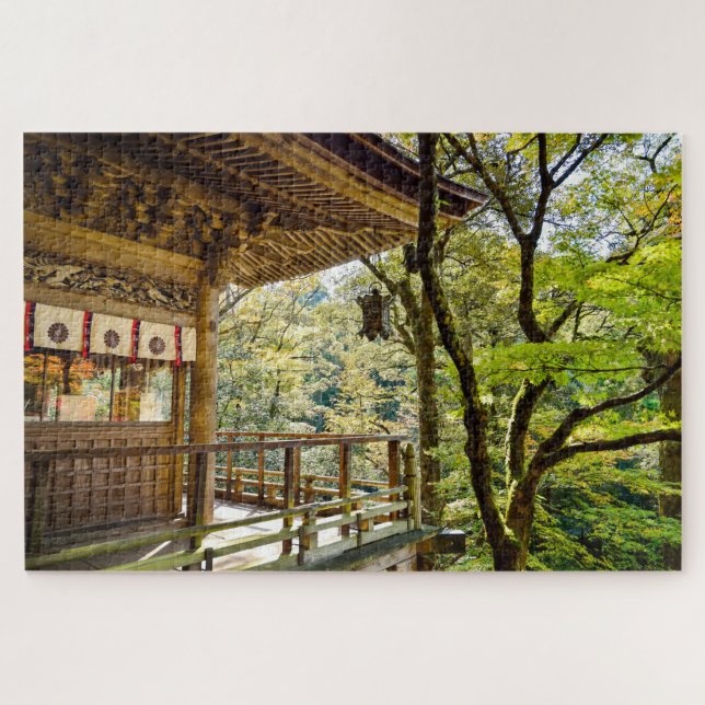 japanisches Tempelpuzzle Puzzle (Horizontal)