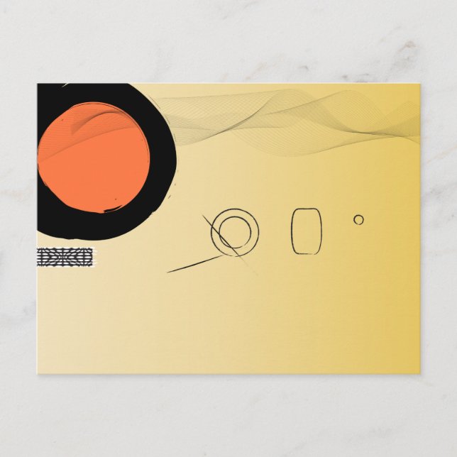 Japanisches Thema Postkarte (Vorderseite)