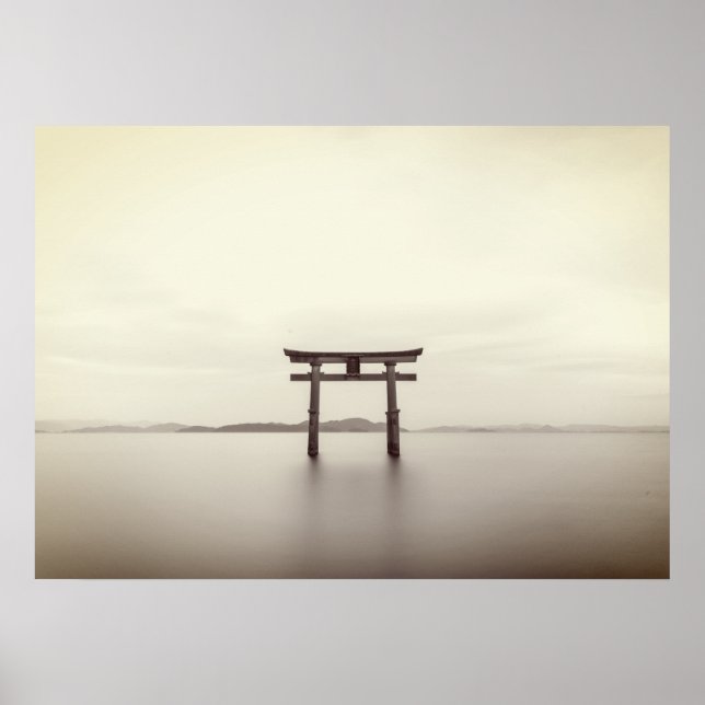 Japanisches Torii Gate Fotograf Poster (Vorne)