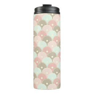 Japanisches Vintage-Muster Thermosbecher