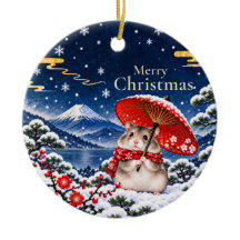 Japanisches Winter-Hamster-Mount-Fuji-Christmas-Or