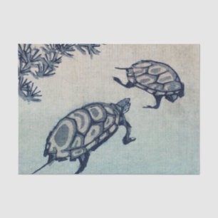 JAPANISCHES WOODBLOCK SCHILDKRÖTE Seidenpapier