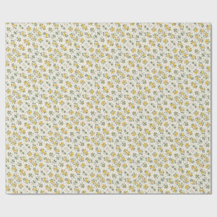 Japanisches Yuzu-, Pflaumenblüten- & Kiefern-Botan Geschenkpapier
